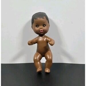Vintage 1973 Mattel Krissy African American Baby Doll Barbie